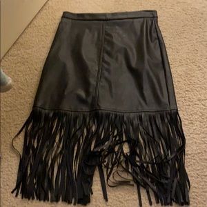 Fringe skirt